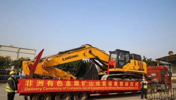 柳工950E發(fā)運(yùn)進(jìn)行中