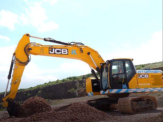 JCB氫能源挖掘機(jī)