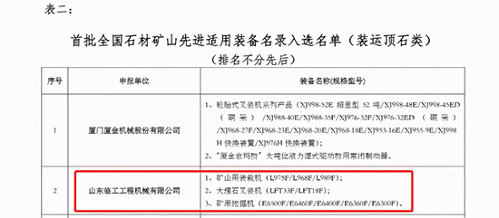 全國石材礦山先進(jìn)適用裝備名錄