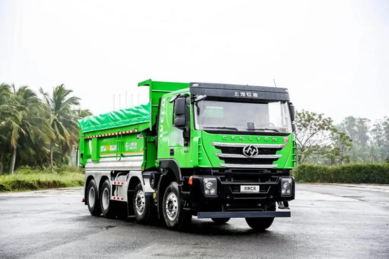 上汽紅巖國(guó)六自卸車