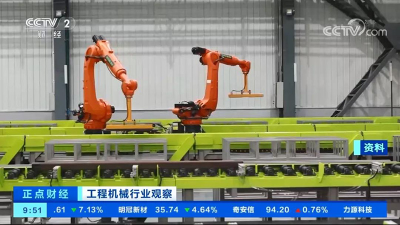 中聯(lián)重科塔機智能工廠滿負(fù)荷生產(chǎn)中