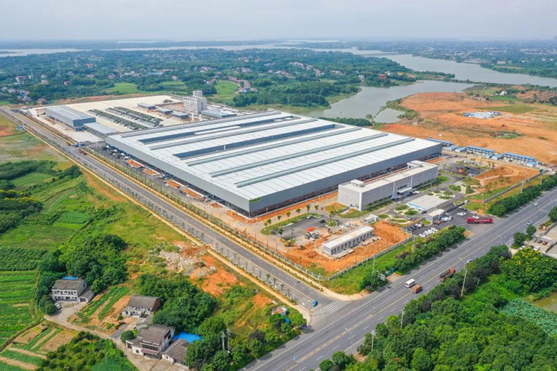 中聯(lián)重科沅江攪拌車智能制造工業(yè)園全景